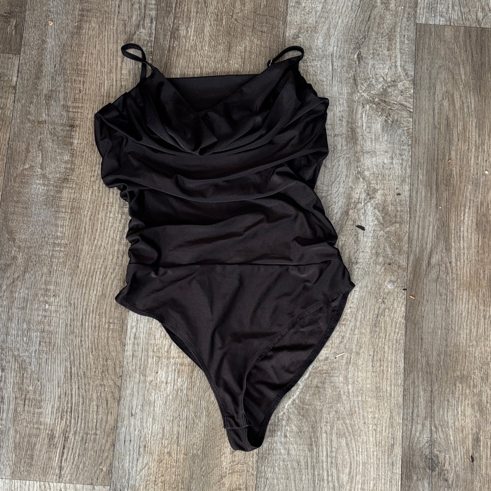 Haute Monde Charcoal Swimsuit